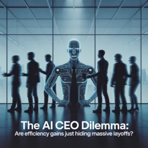 The AI CEO Dilemma: Are Efficiency Gains Just Hiding Massive Layoffs?