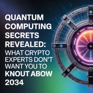 Quantum Computing Secrets Revealed: What Crypto Experts Don't Want You to Know About 2034
