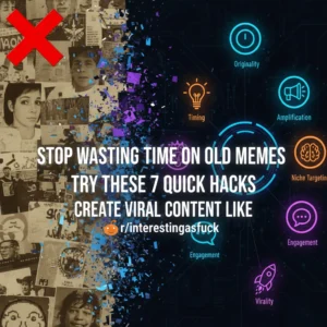 Stop Wasting Time on Old Memes: Try These 7 Quick Hacks to Create Viral Content Like r/interestingasfuck