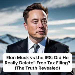 Elon Musk vs The IRS: Did He Really "Delete" Free Tax Filing? (The Truth Revealed)