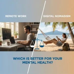Remote Work Vs Digital Nomadism: Which Is Better For Your Mental Health?
