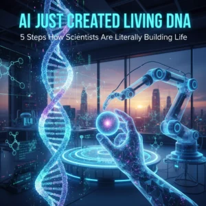 AI Just Created Living DNA: 5 Steps How Scientists Are Literally Building Life