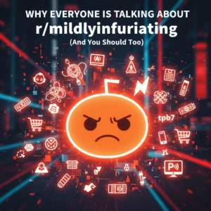 Why Everyone Is Talking About r/mildlyinfuriating Right Now (And You Should Too)