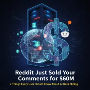 Reddit Just Sold Your Comments for $60M: 7 Things Every User Should Know About AI Data Mining