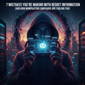 7 Mistakes You're Making with Reddit Information (and How Manipulation Campaigns Are Fooling You)