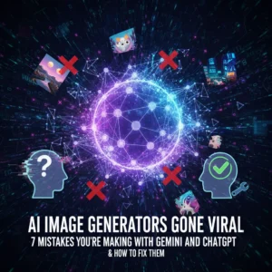 AI Image Generators Gone Viral: 7 Mistakes You're Making with Gemini and ChatGPT (and How to Fix Them)