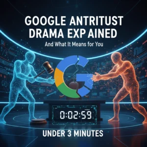 Google Antitrust Drama Explained in Under 3 Minutes (And What It Means for You)