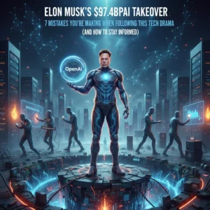 Elon Musk's $97.4B OpenAI Takeover: 7 Mistakes You're Making When Following This Tech Drama (and How to Stay Informed)