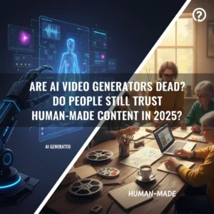 Are AI Video Generators Dead? Do People Still Trust Human-Made Content in 2025?