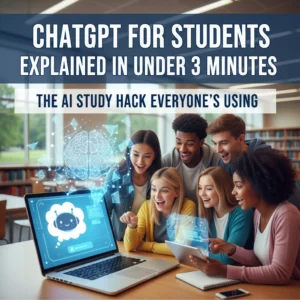 ChatGPT for Students Explained in Under 3 Minutes: The AI Study Hack Everyone's Using