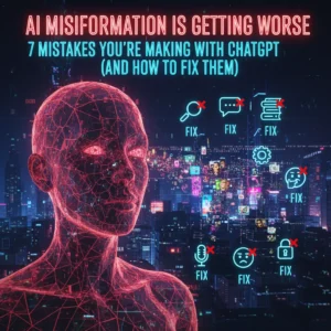 AI Misinformation Is Getting Worse: 7 Mistakes You're Making with ChatGPT (and How to Fix Them)