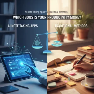 AI Note Taking Apps vs Traditional Methods: Which Boosts Your Productivity More?