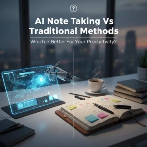 AI Note Taking Vs Traditional Methods: Which Is Better For Your Productivity?