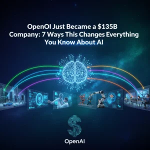 OpenAI Just Became a $135B Company: 7 Ways This Changes Everything You Know About AI