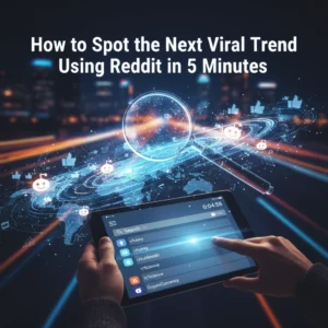 How to Spot the Next Viral Trend Using Reddit in 5 Minutes