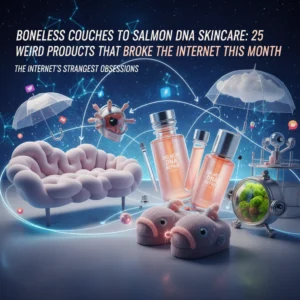 Boneless Couches to Salmon DNA Skincare: 25 Weird Products That Broke the Internet This Month