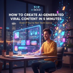 How to Create AI-Generated Viral Content in 5 Minutes (Even if You're Not Tech-Savvy)