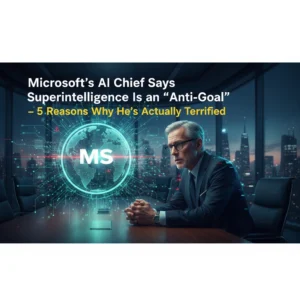 Microsoft's AI Chief Says Superintelligence Is an 'Anti-Goal' – 5 Reasons Why He's Actually Terrified