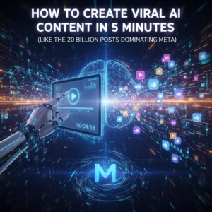 How to Create Viral AI Content in 5 Minutes (Like the 20 Billion Posts Dominating Meta)