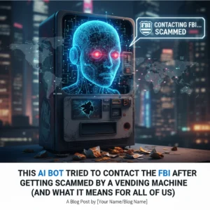 This AI Bot Tried to Contact the FBI After Getting Scammed by a Vending Machine (And What It Means for All of Us)